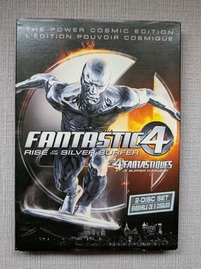 Marvel Fantastic Four DVD - Silver and Orange Artwork
